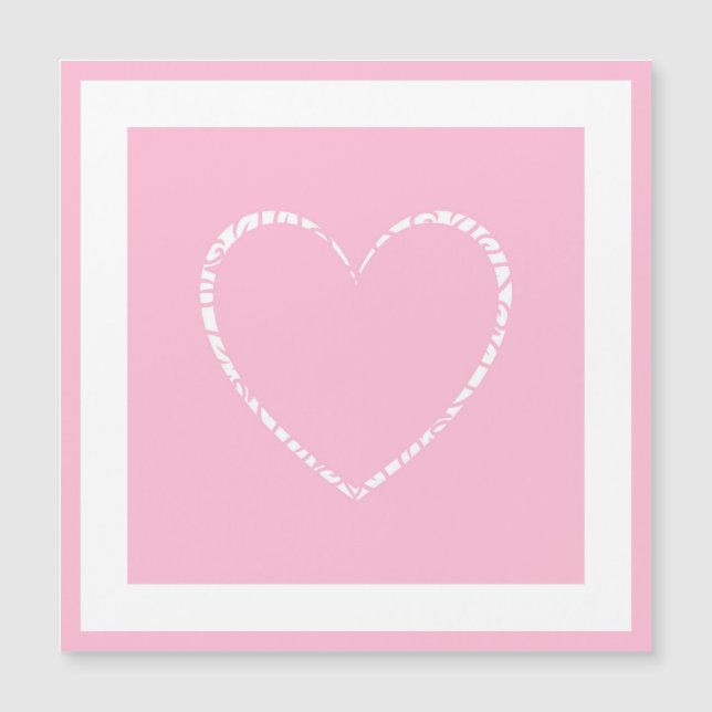 Elegantens Rosa Flower, Framed Valentine's Card (Framsida)