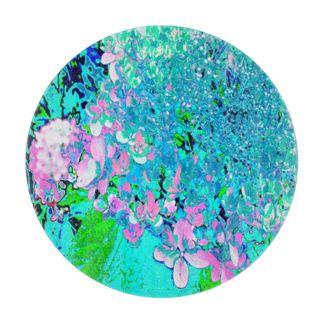 Elegantens Rosa och Blue Limelight Hydrangea (Framsidan)