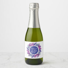 Elegantens Rosa och Lila 65e Födelsedag