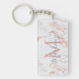 Elegantens  Rosa | Ro Gold Foil Monogram Photo