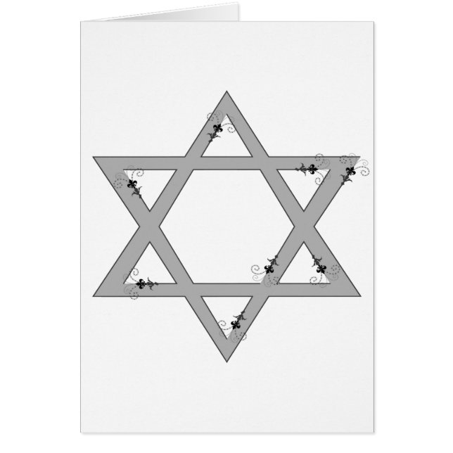 elegantens stjärnor för levande hälsningskort (Framsidan)