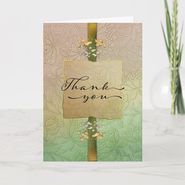 Elegantens Tack för din sympati (Framsida)