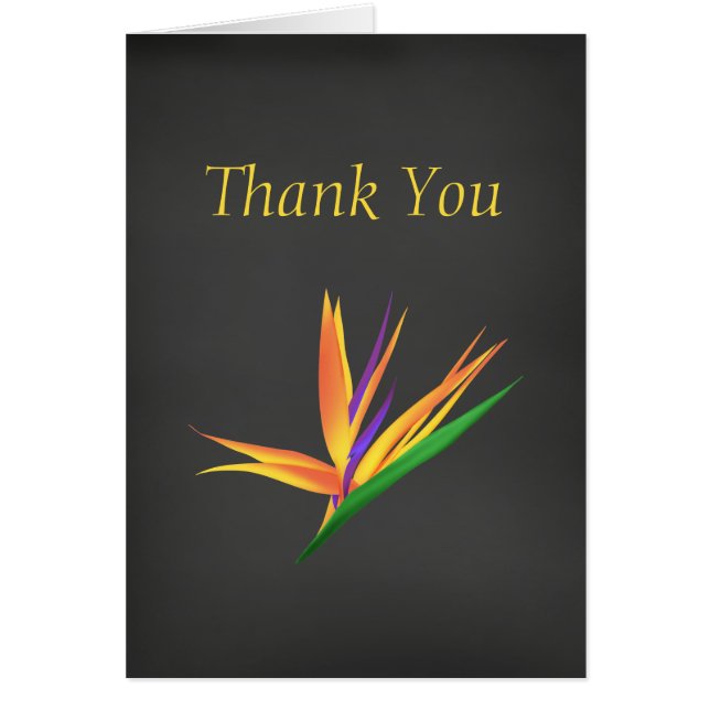 Elegantens Tack för din sympati Hälsningskort (Framsidan)