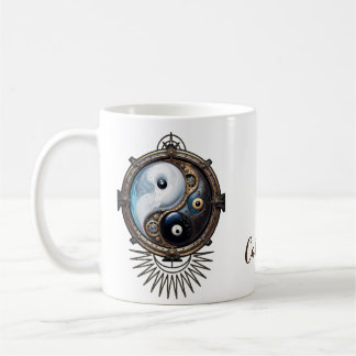 Elegantens tecken på yin Yang Kaffemugg