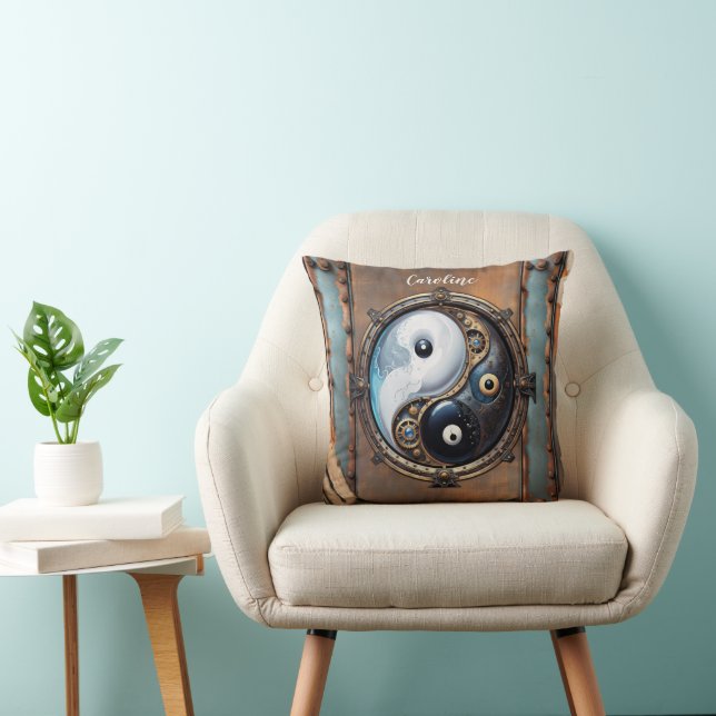 Elegantens tecken på yin Yang Kudde (Stol)