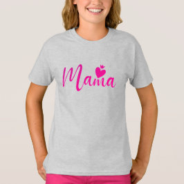 Elegantens textdesign Text Mamma typografi T Shirt