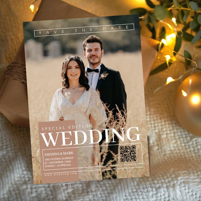 Elegantens unika magasin Spara datum Inbjudningar (Skapare uppladdad)