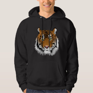Elegantens utskrift för svart hoodie