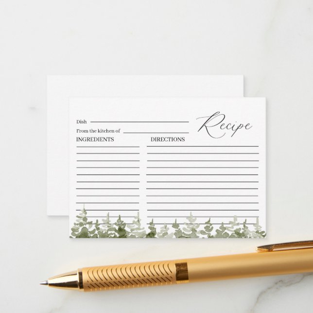 Elegantens vattenfärg Låt Äventyr börja Möhippan Tilläggskort (Fram/Back In Situ)