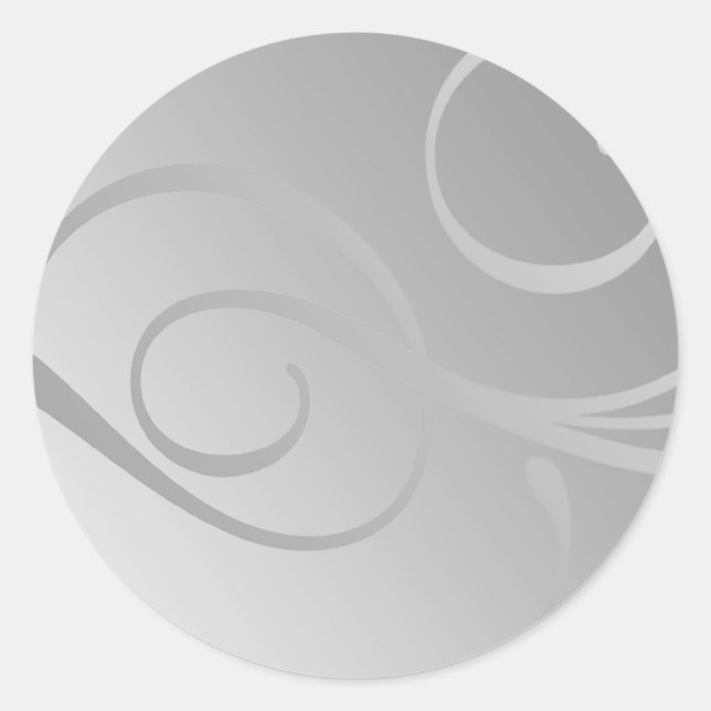 Elegantens vinklingsstrålar runt klistermärke (Framsida)