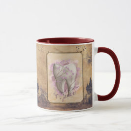 Elegantens Vintage Gammal fashiated Dental Gift Mugg