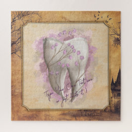 Elegantens Vintage Gammal fashiated Dental Gift Pussel