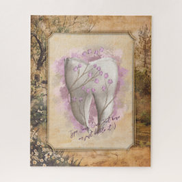 Elegantens Vintage Gammal fashiated Dental Gift Pussel