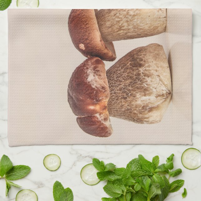 Elegantes Pilzdesign Geschirrtuch - Küchendekor Kökshandduk (Vikta)