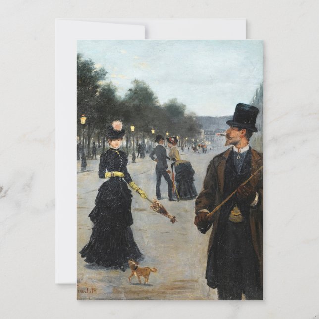Élégants Wandering i Paris | Louis Abel-Truchet (Framsida)