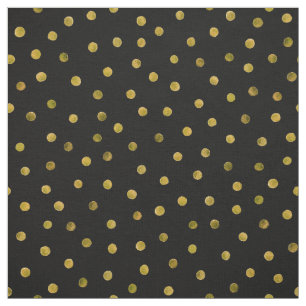 Elegantsvarten och guld omkullkastar konfettiar tyg