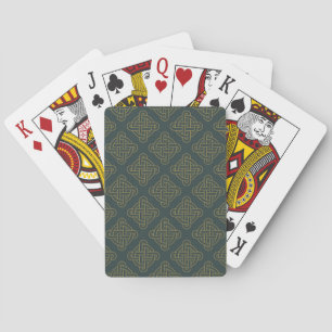 Elegantt Celtic fnurramönster Casinokort