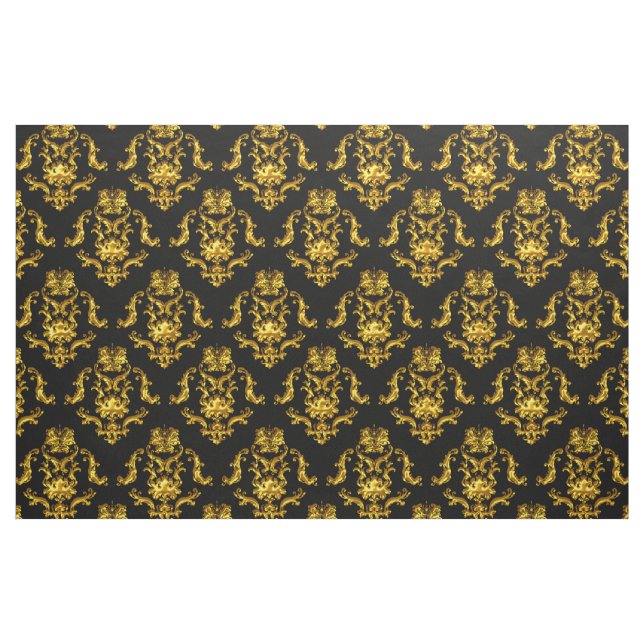 Elegantt damastast tyg (Fat Quarter)