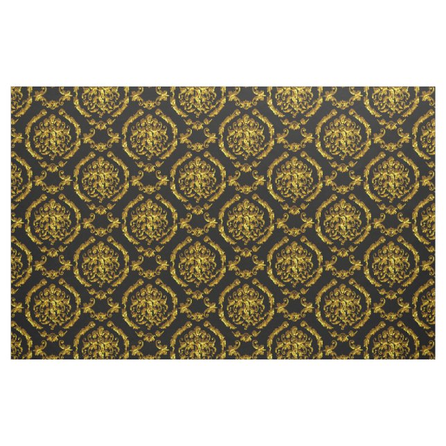 Elegantt damastast tyg (Fat Quarter)
