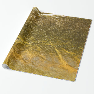 Elegantt Fauxguld omkullkastar utskrivaven skina Presentpapper