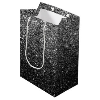 Elegantt Fauxsvartglitter