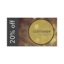 Elegantt gåva- eller rabattkort