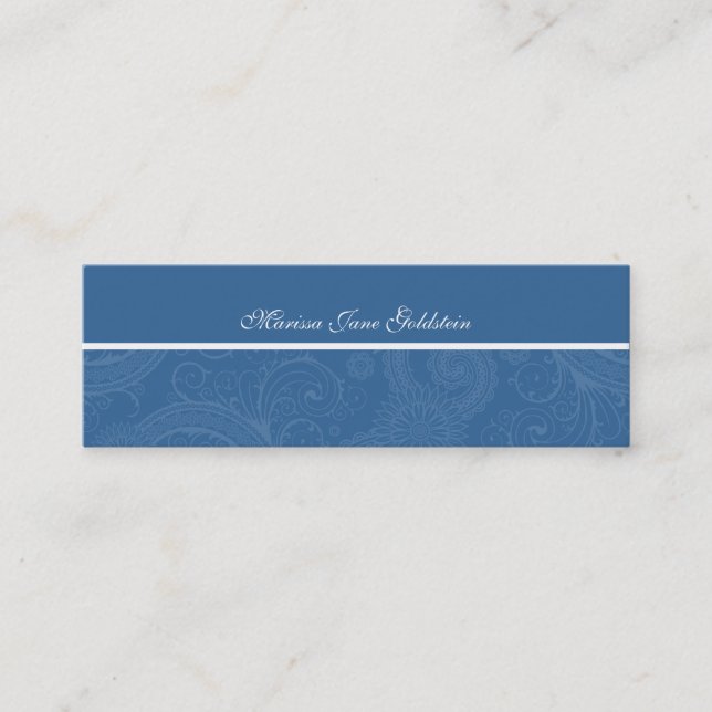 Elegantt hinduiskt virvlar runt mammakort (Framsida)