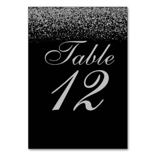 Elegantt kort för bord för bröllop för