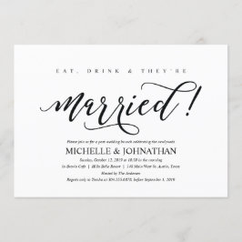 Elegantt lantligt postar kortet för inbjudningar