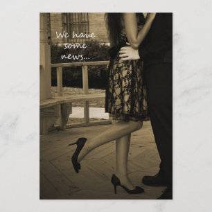 Elegantt pars rymning för att gifta sigmeddelande meddelande