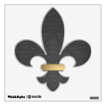 Elegantt silver Damast Fleur De Lis