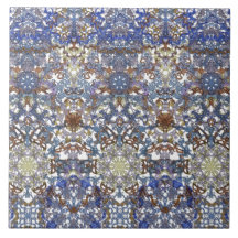 Elegantt snöremönster i nobel färg-Konst Nouveau