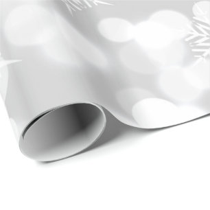 Elegantt Snowflakemönster Presentpapper