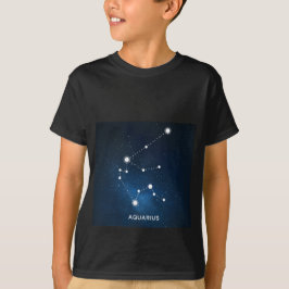 ELEGANTT STARRY BLÅTTVATTENFÄRGUNIVERSUM - T-SHIRT