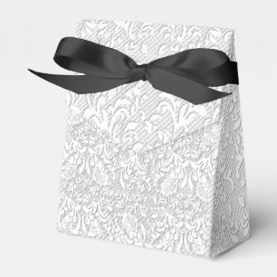 Elegantt vitsnöre presentaskar
