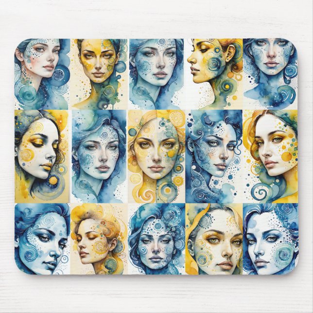 Eleganz 1 Mouse Pad Musmatta (Framsidan)