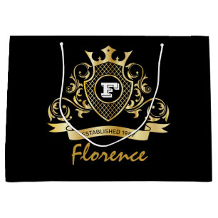 Elegenat Monagram Fashioned Gift Bag