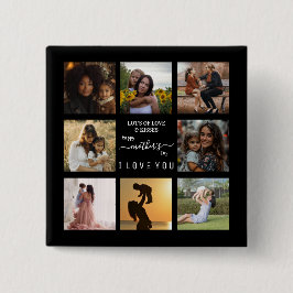 Elegent första mors dag knapp