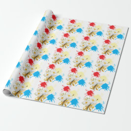 Elegent modren dazie flower presentpapper