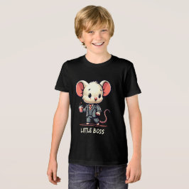 Elegent mus i kostym t shirt