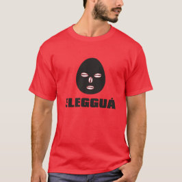 Eleggua ansikte och namn. tee shirt