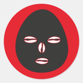 Eleggua-dekal Runt Klistermärke