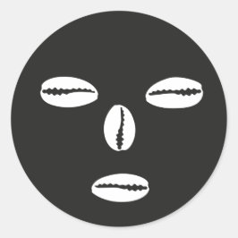 Eleggua-dekal Runt Klistermärke