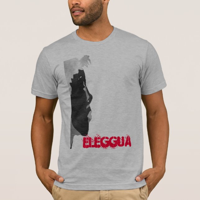 ELEGGUA ENILE AV SEAN GABRIEL T-SHIRT (Framsida)
