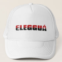 Eleggua Laroye truckerkeps, alla vita