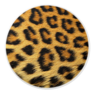 Elegnat Leopard Päls Skin - Rik Luxury Mode Knopp
