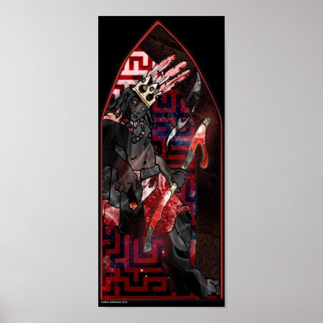 Elegua vid dörren poster (Framsidan)