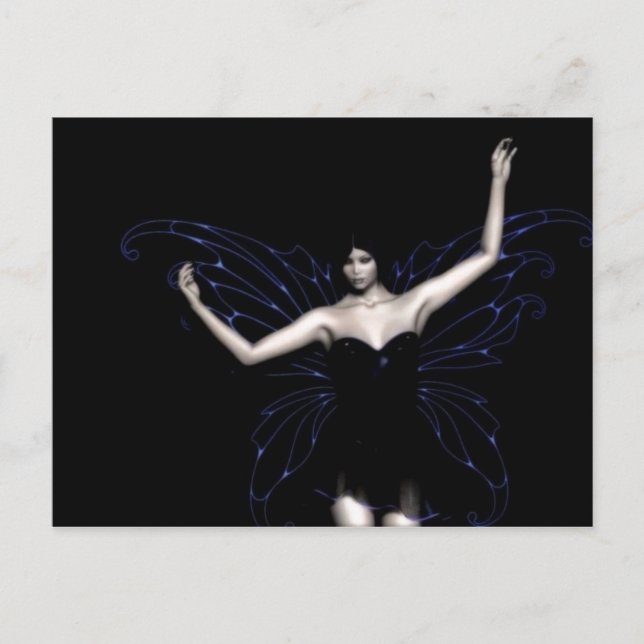 elektrabluefairy vykort (Framsida)