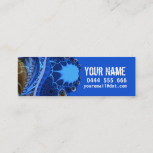 ELEKTRIC Fractal Profile Card Mini Visitkort