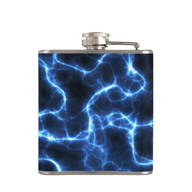 Elektricitet 1 Wrapped Flask Fickplunta (Baksidan)
